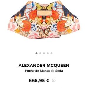 alexander mcqueen butterfly clutch
